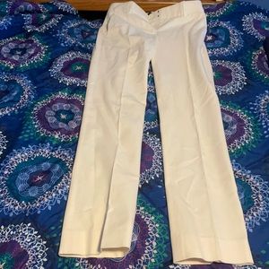 White Dress Pant, J. Crew